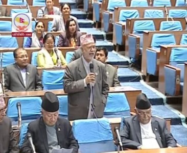 एमालेद्वारा दाहाललाई लेण्डुप दोर्जेको नेपाली संस्करणको संज्ञा, दाहालको राजीनमा माग्दै संसद अवरुद्ध